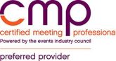 CMP - Certified Meeting Professional preferred provider. Powered by the Events Industry Council.