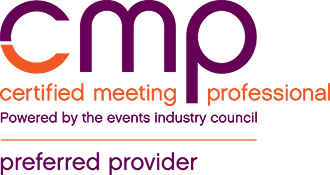 CMP - Certified Meeting Professional preferred provider. Powered by the Events Industry Council.