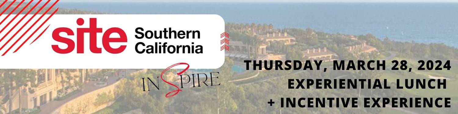 SITE SoCal’s Installation Dinner + Incentive Experience at the Fairmont Miramar Hotel + Bungalows in Santa Monica, CA.